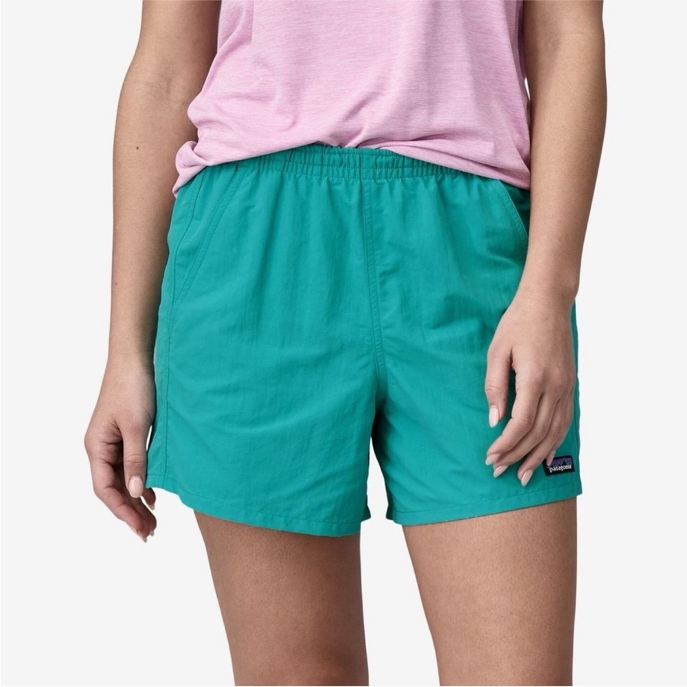 Patagonia Teal Baggies Shorts